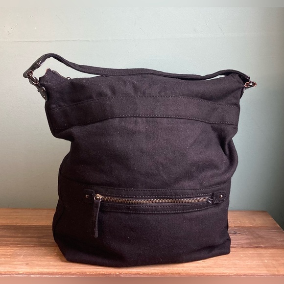 Gap Wool Blend Hobo Bucket Bag - Picture 11 of 11